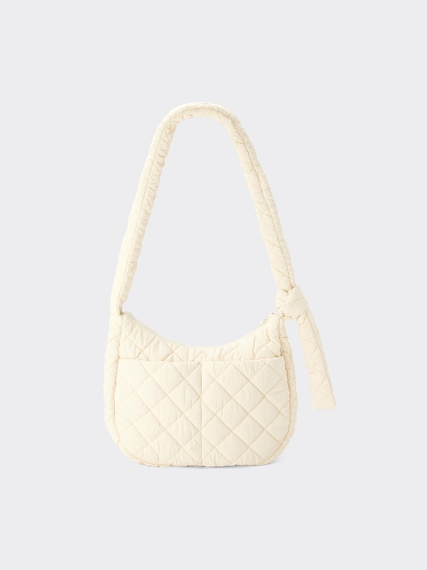 キルティングダブルポケットバッグ+E