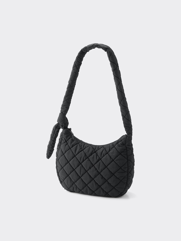 キルティングダブルポケットバッグ+E