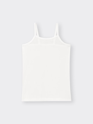 GIRLSドライコットンキャミソール 【KIDS・TEEN】 【キッズ インナー・下着】【GU公式/ジーユー】 【OFF WHITE】 GIRLSドライコットンキャミソール 【KIDS・TEEN】 【キッズ インナー・下着】【GU公式/ジーユー】 【OFF WHITE】