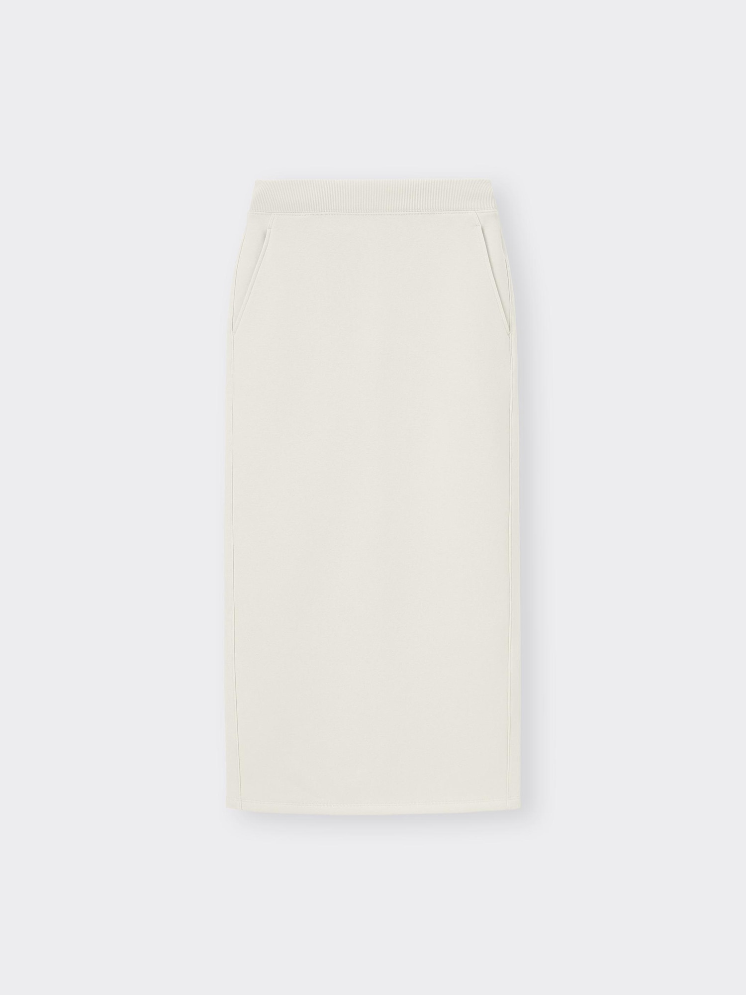 GU公式 | ヘビーウェイトスウェットナロースカート+EC(丈長め