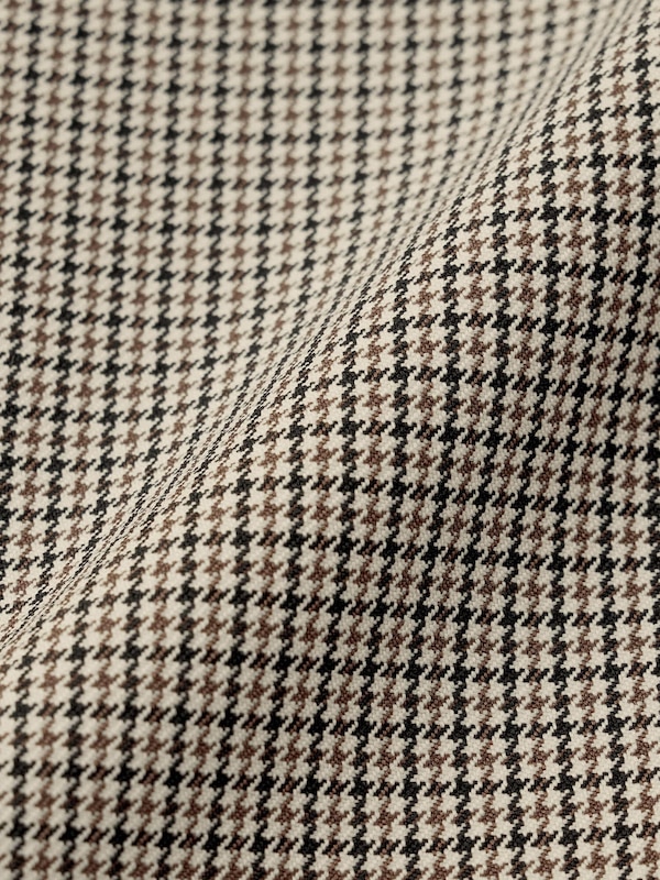 ツータックバギースラックス(チェック)(セットアップ可能)