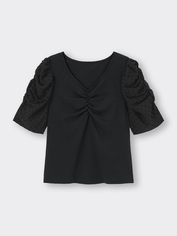 布帛コンビネーションT(5分袖)Z+E