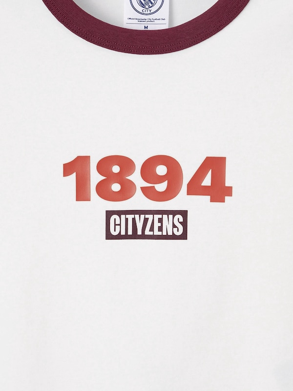 バイカラーT Manchester City Football Club +EC