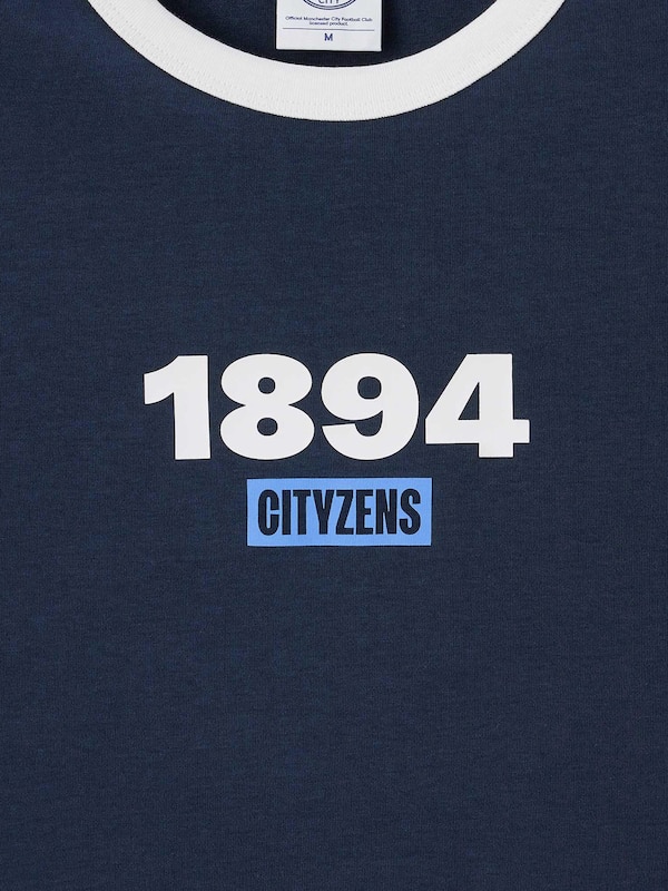 バイカラーT Manchester City Football Club +EC