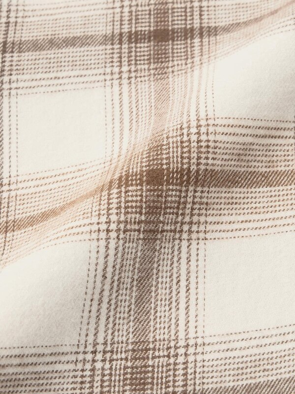 フランネルショートシャツ