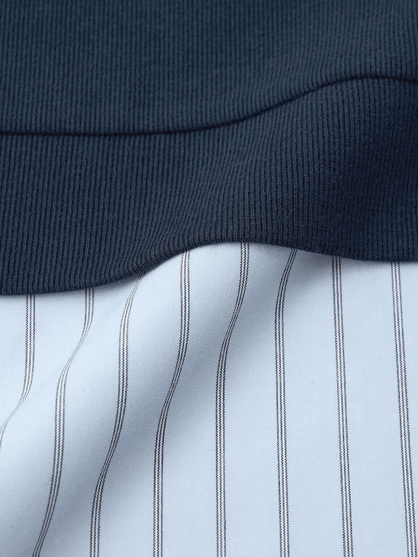 布帛コンビネーションプルオーバーQ