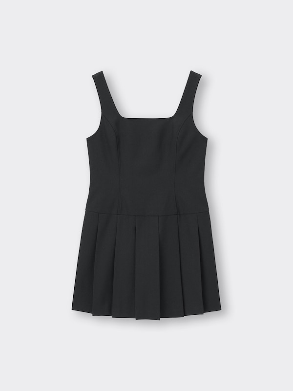 ローウエストプリーツジャンパードレスNTQ