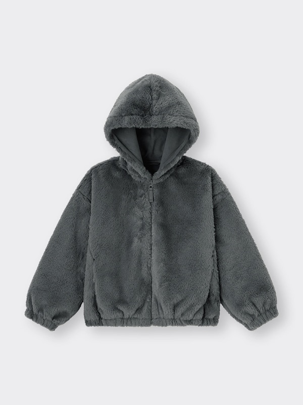 GIRLSファーリーフーディパーカ