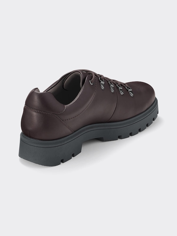 チャンキーソールトレッキングシューズ+E