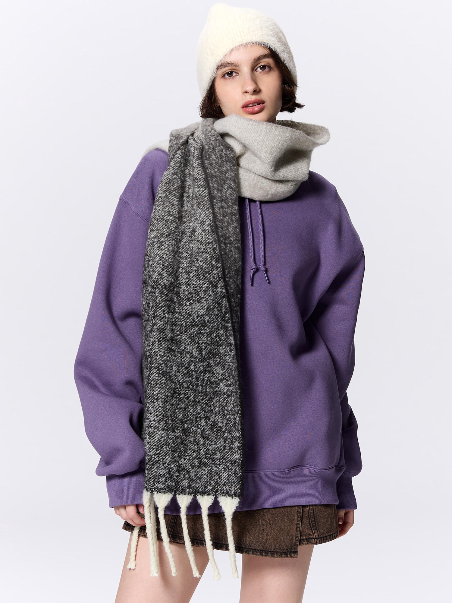GANNI / ガニー】Mohair Gradient Scarf：マフラー（マフラー