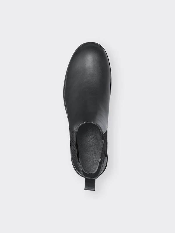 チャンキーソールサイドゴアブーツ