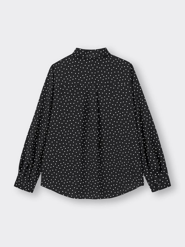 ドレープドットシャツZ+E