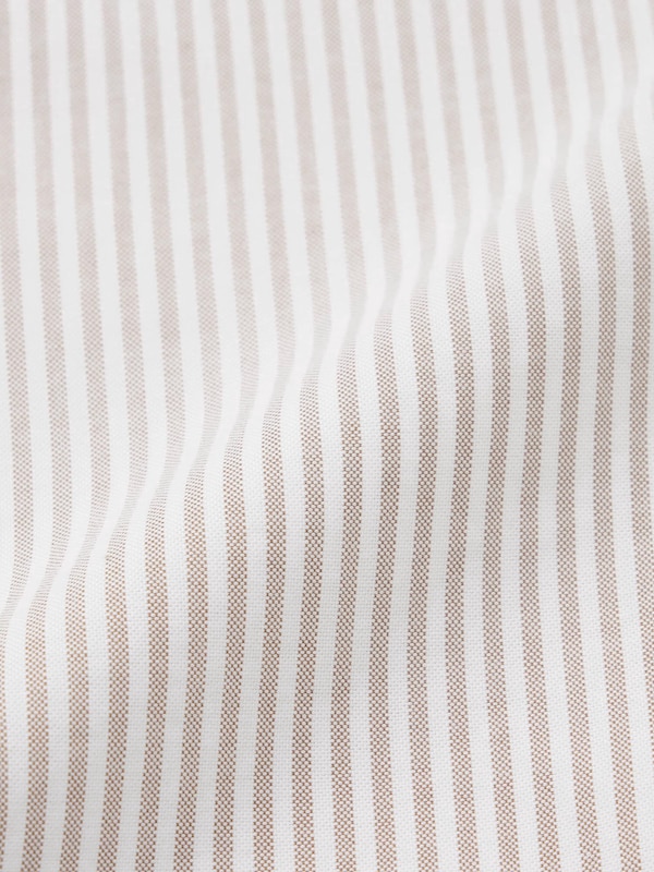 オックスフォードストライプショートシャツ(2024年秋アイテム)