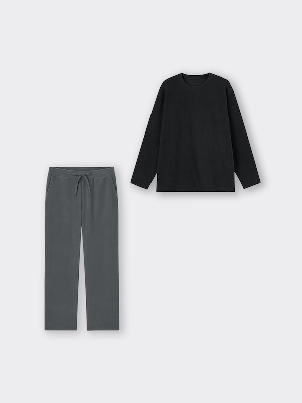 フリースラウンジセット(長袖&ロングパンツ)