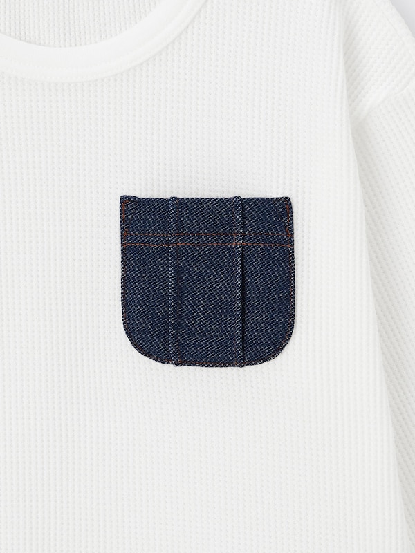 BABY(TODDLER)カンタンT(長袖)(デニムポケット)