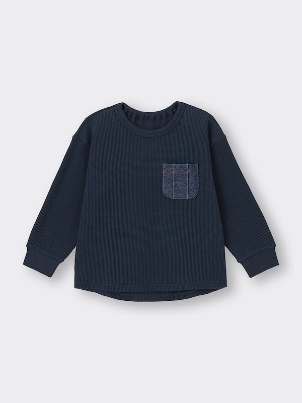BABY(TODDLER)カンタンT(長袖)(デニムポケット)