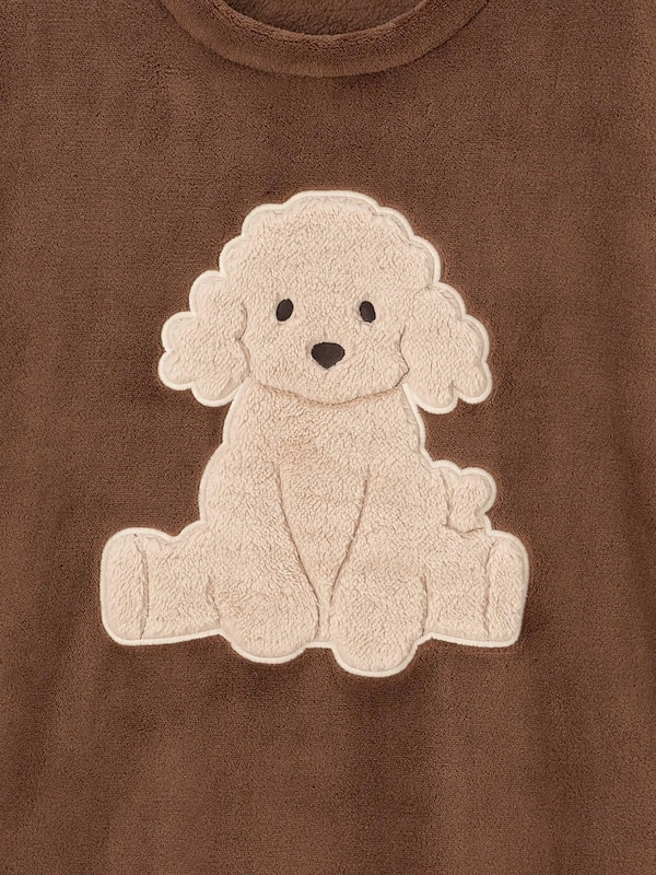 マシュマロフィールクルーネックセット(長袖)(トイプードル)
