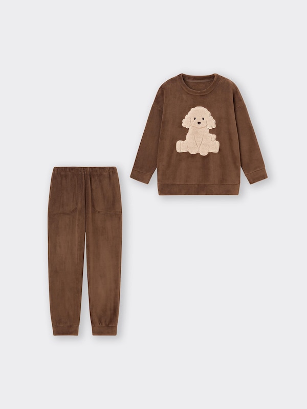 マシュマロフィールクルーネックセット(長袖)(トイプードル)