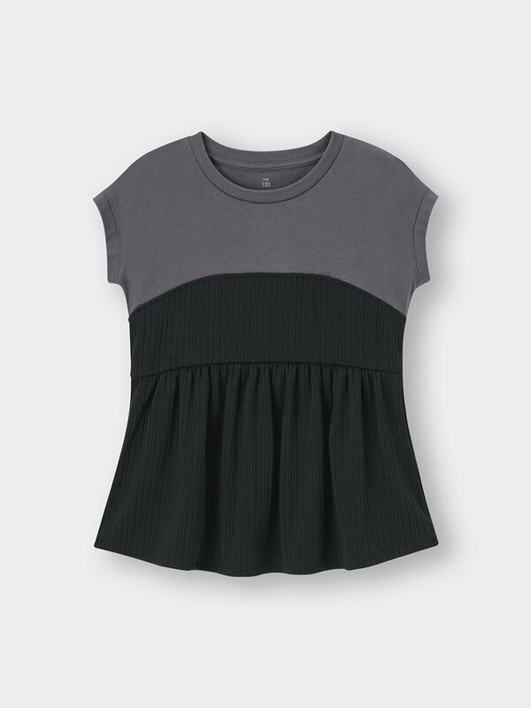GIRLSリブフリルコンビネーションT(ノースリーブ)(セットアップ可能)