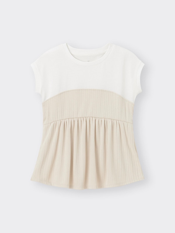 GIRLSリブフリルコンビネーションT(ノースリーブ)(セットアップ可能)