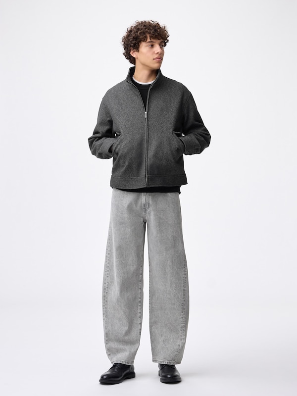 バレルレッグジーンズ+EC(丈長め78.5cm)