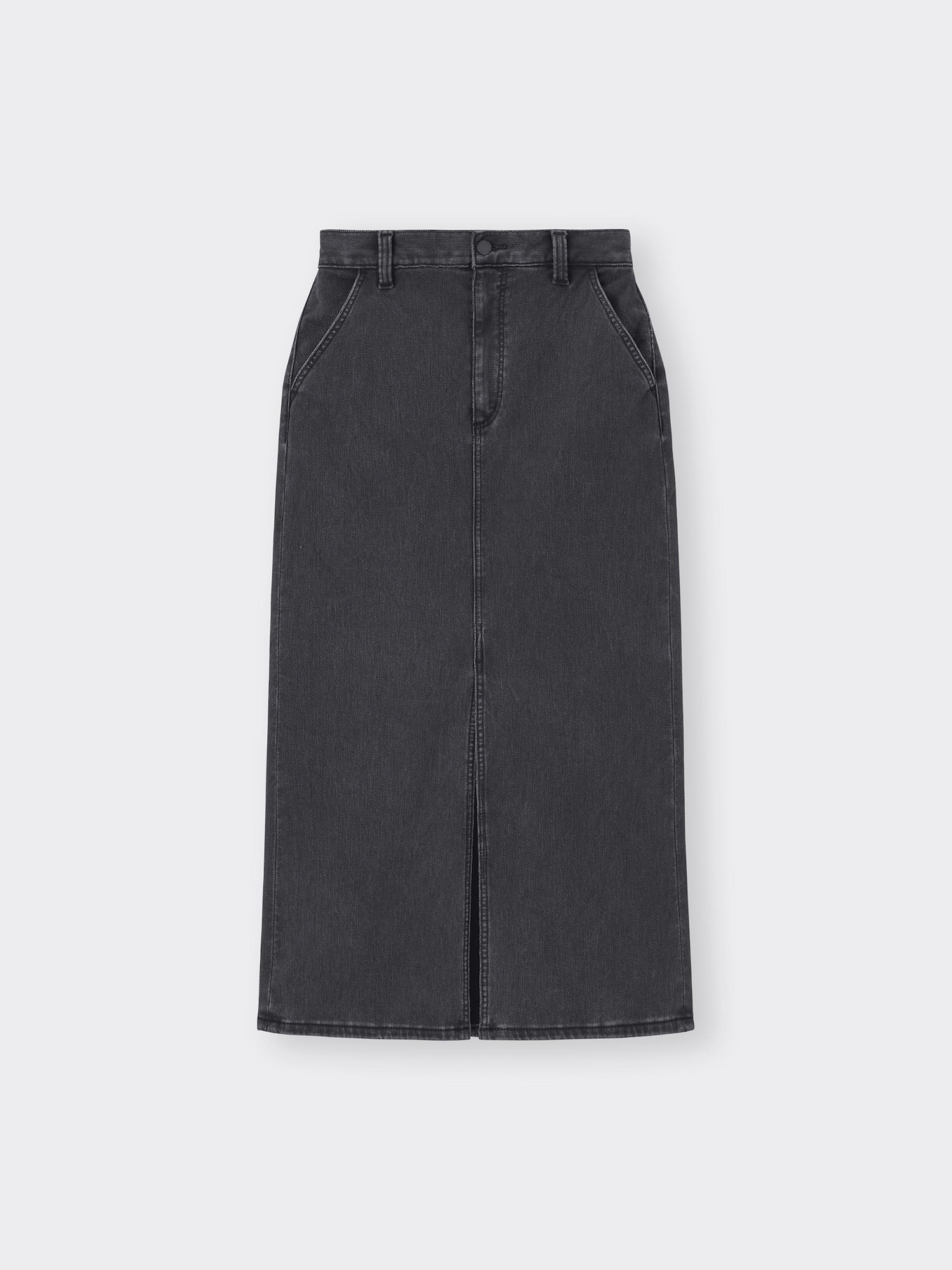 GU公式 | 裏フリースデニムスカート