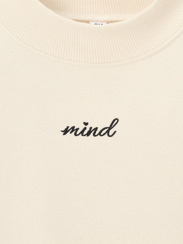 GIRLSファーリースリーブスウェットワンピース