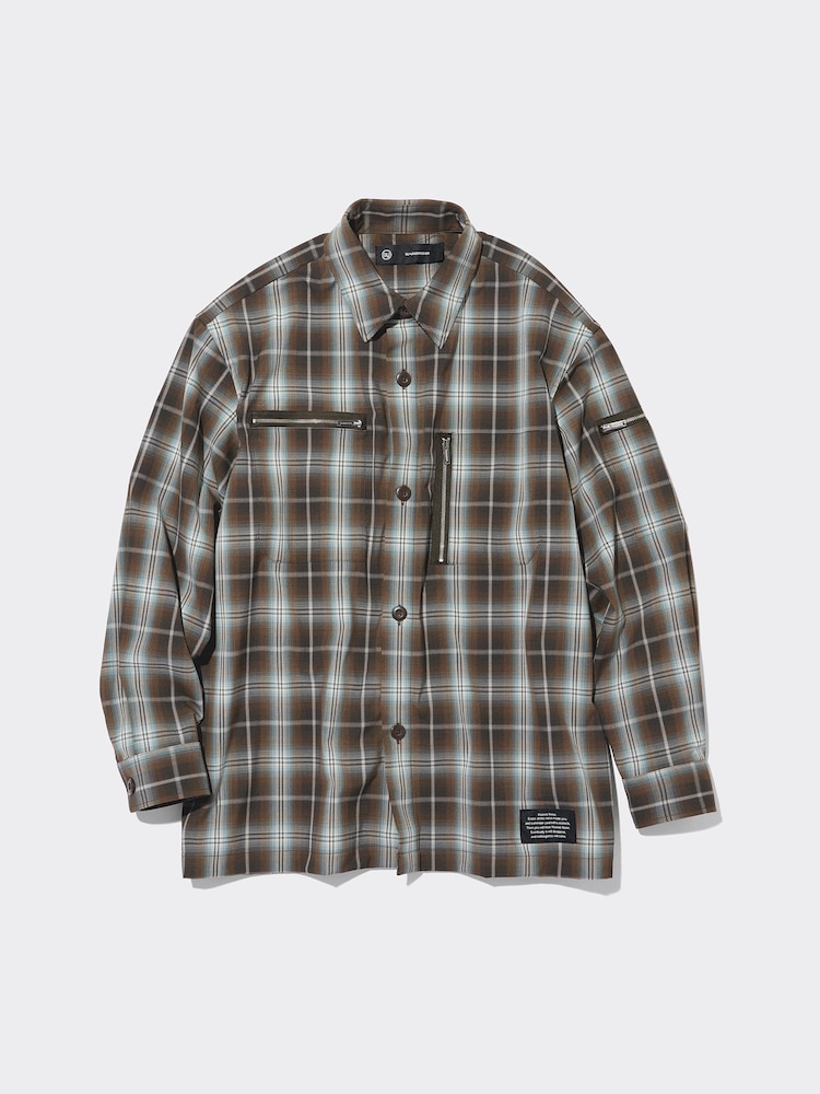 GU公式 | ジップポケットシャツ UNDERCOVER 