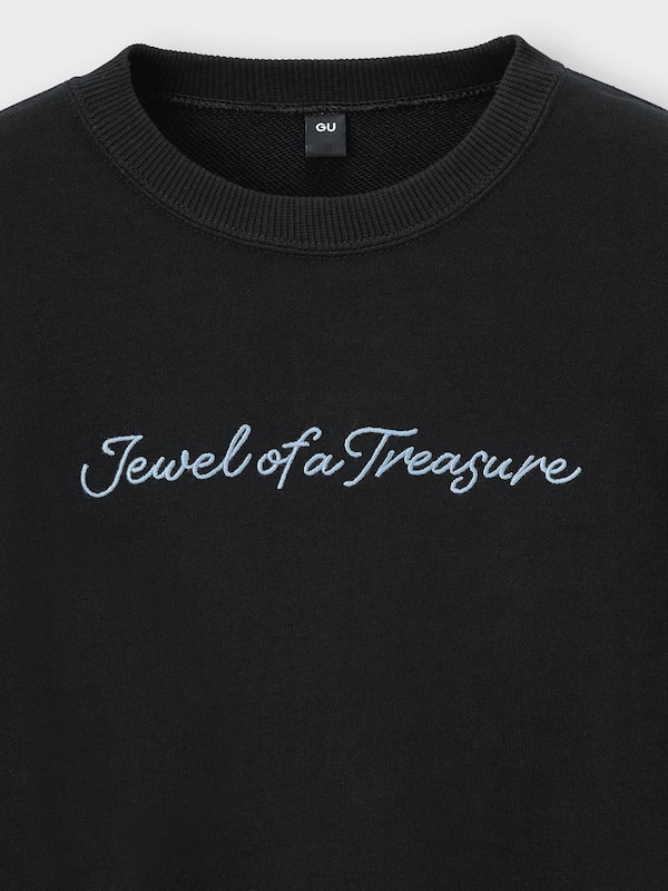 GIRLSスウェットクロップドプルオーバー(ロゴ3)