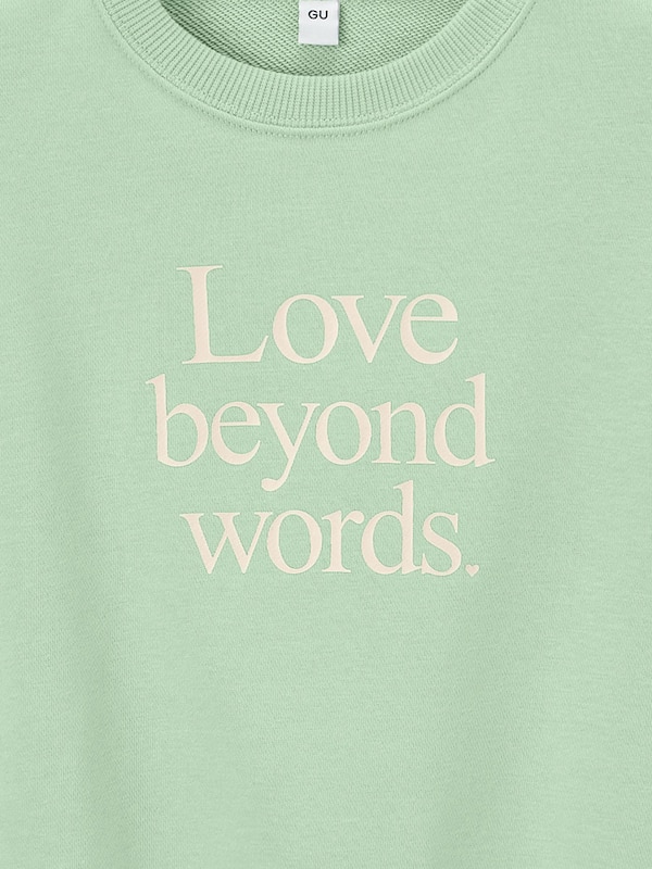 GIRLSスウェットクロップドプルオーバー(ロゴ4)