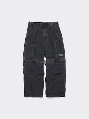 男裝 Denim Convertible Wide Cargo Pants/UNDERCOVER