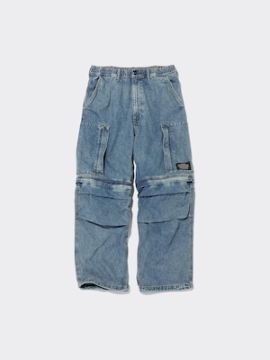 男裝 Denim Convertible Wide Cargo Pants/UNDERCOVER