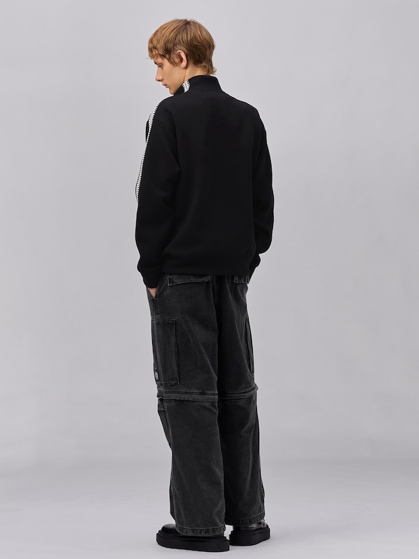 デニムコンバーチブルワイドカーゴパンツ UNDERCOVER
