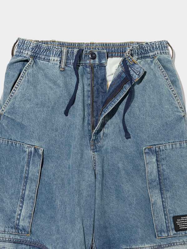 デニムコンバーチブルワイドカーゴパンツ UNDERCOVER