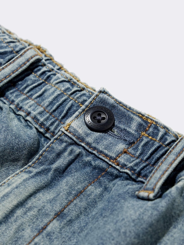 デニムコンバーチブルワイドカーゴパンツ UNDERCOVER