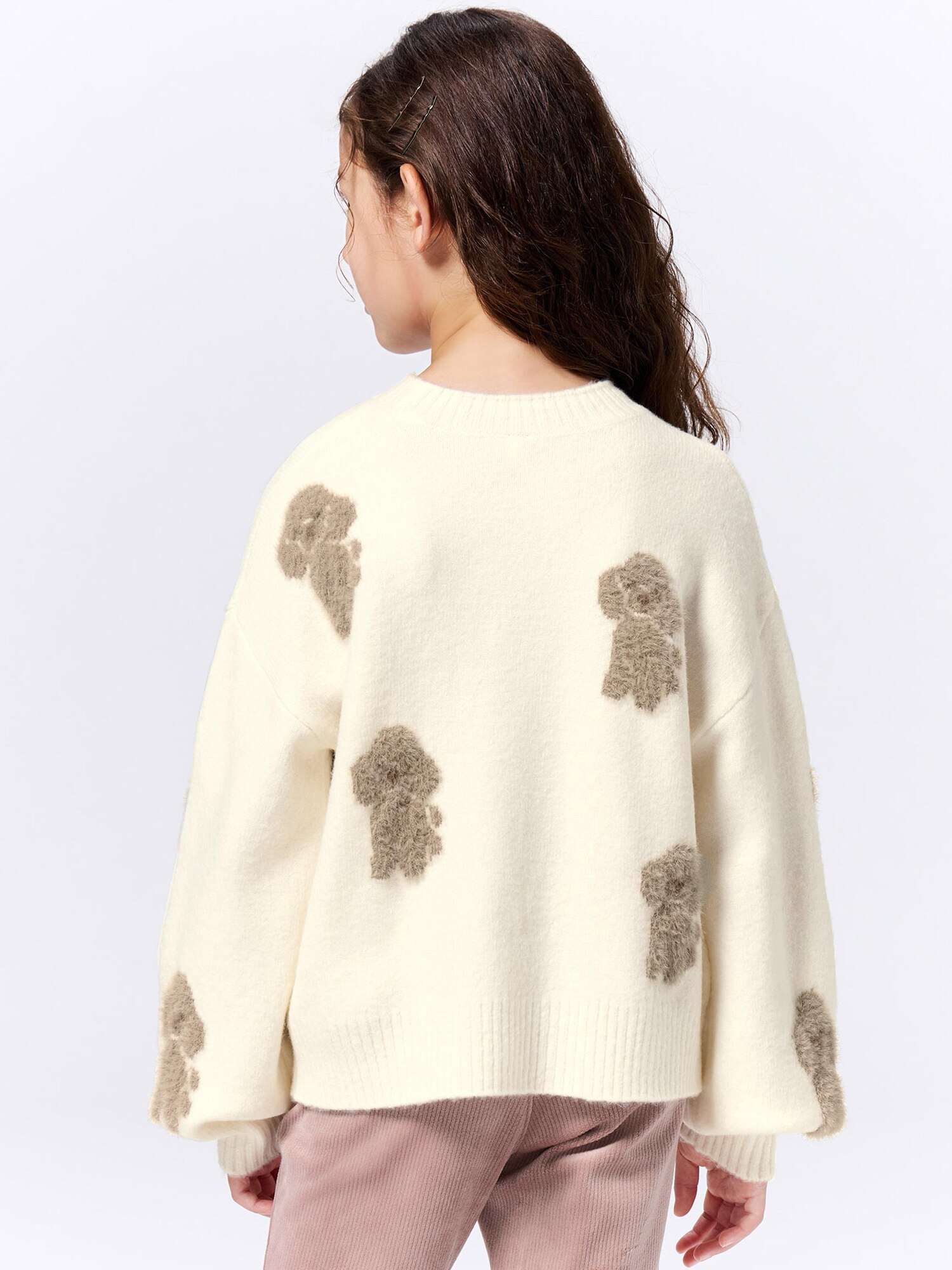 SUNSEA プードルセーター　ウール生地 SUNSEAサンシー POODLE SWEATER プードルセーターニット【2