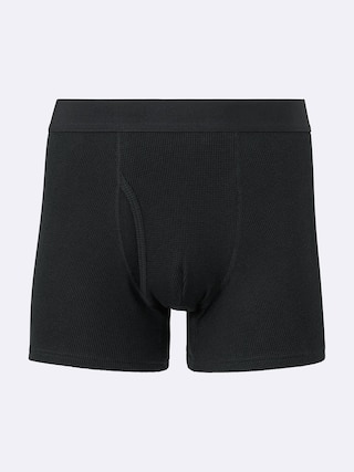 ボクサーパンツ(ワッフル) 【メンズ】 【インナー・下着】【GU公式/ジーユー】 【BLACK】 ボクサーパンツ(ワッフル) 【メンズ】 【インナー・下着】【GU公式/ジーユー】 【BLACK】