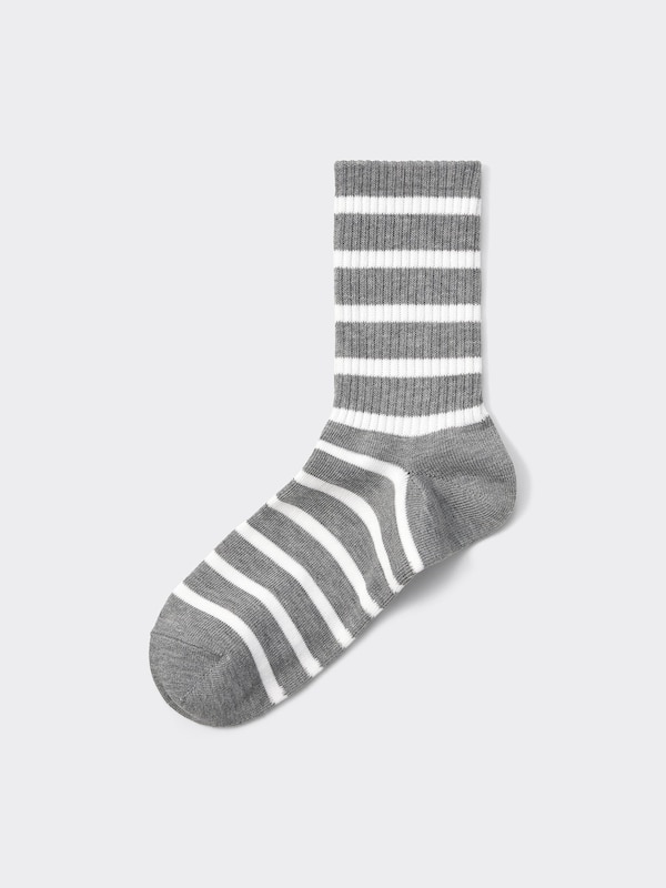 ハイアンクルソックス(ボーダー)