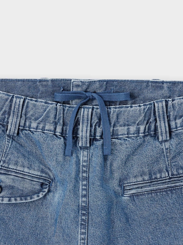 デニムツータックバギースラックス(丈標準71.0～75.0cm)