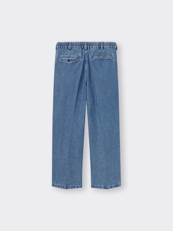 デニムツータックバギースラックス(丈標準71.0～75.0cm)