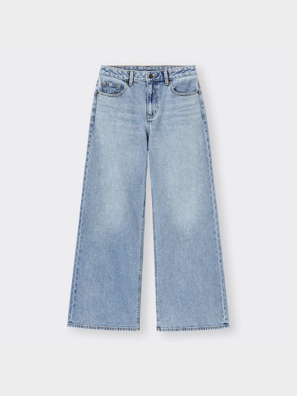 ミドルライズワイドジーンズ+OS(米国仕様)