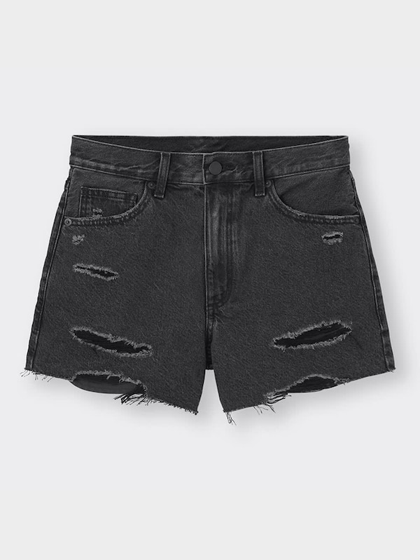 クラッシュデニムショートパンツOSB+OS(米国仕様)