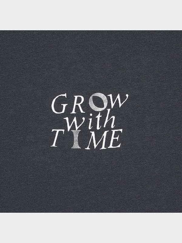 グラフィックT(5分袖)(タイポグラフィ)+OS(米国仕様)