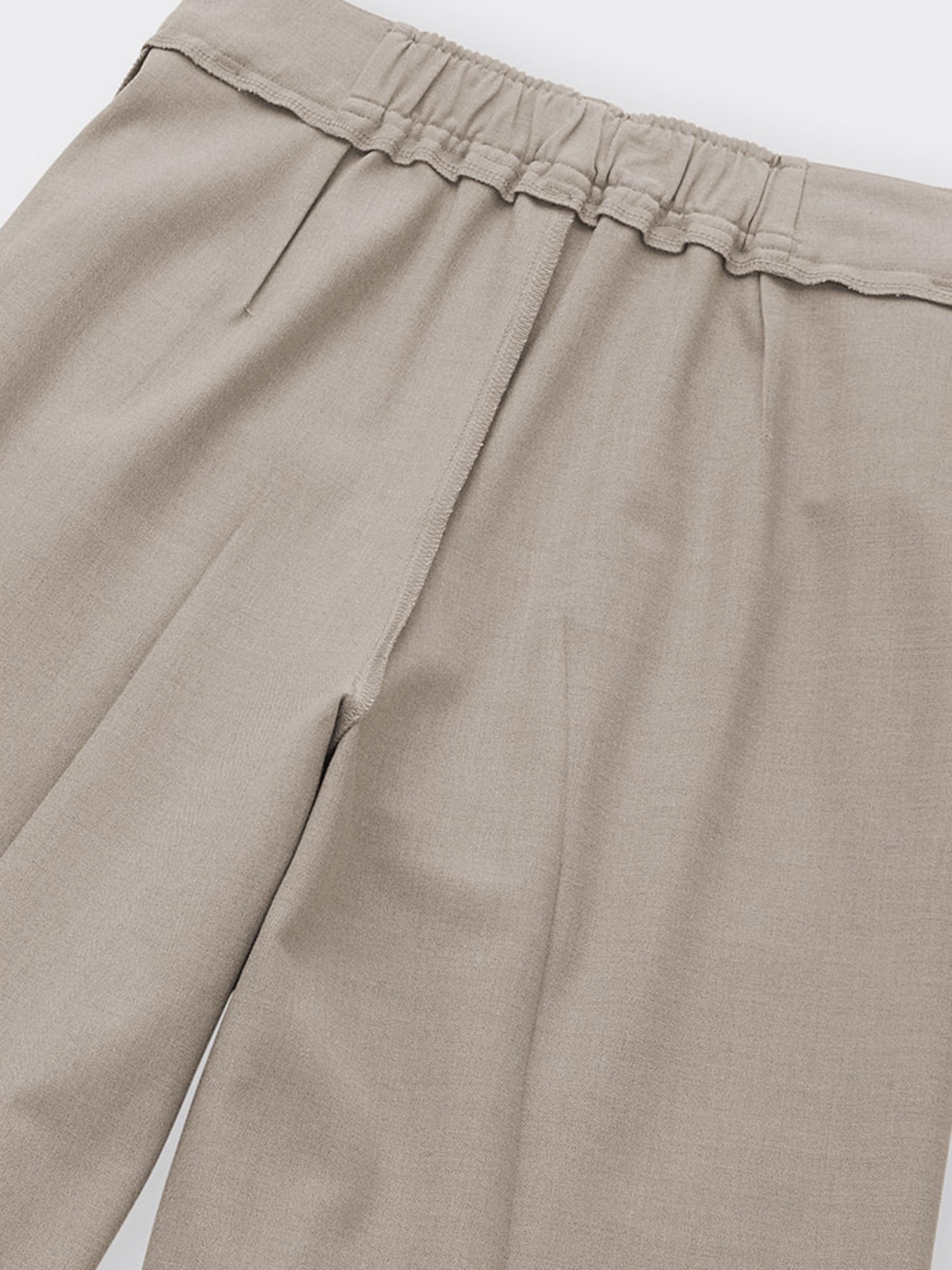 インテリア3点 GU公式 | タックワイドパンツ+OS(米国仕様)