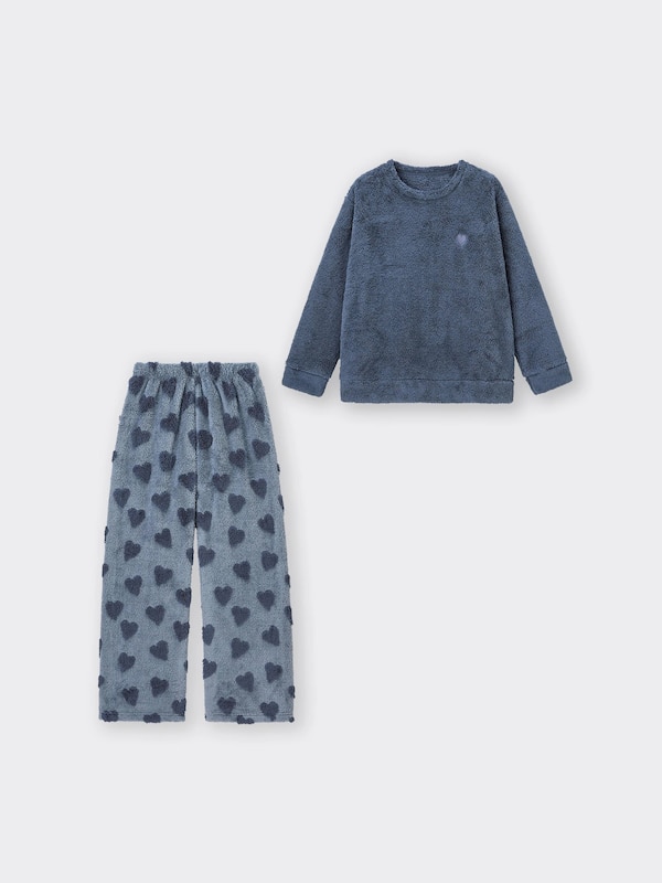 マシュマロフィールクルーネックセット(長袖)(ハート)