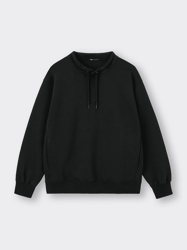 ヘビーウェイトスウェットスタンドカラープルオーバー(セットアップ可能)