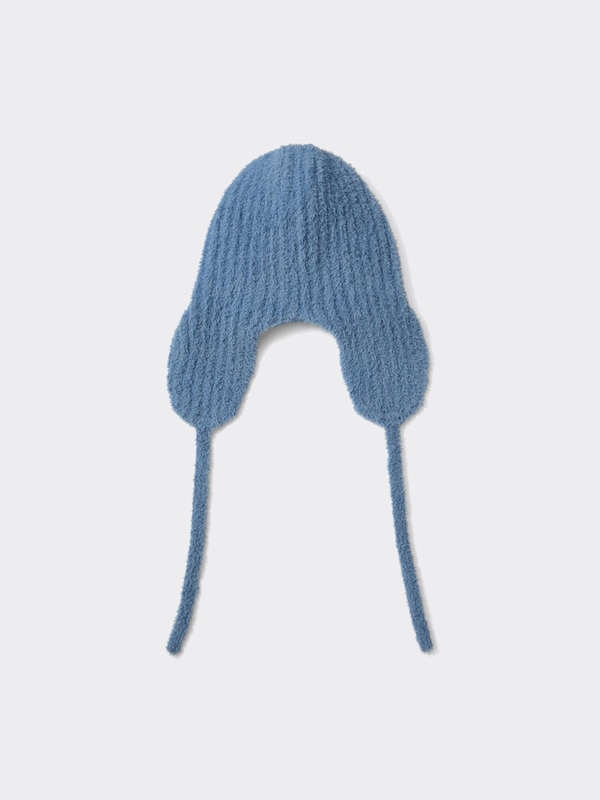 フェザーヤーンイヤーフラップキャップ+E