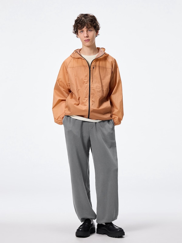 ウォッシュドスウェットワイドパンツ(セットアップ可能)