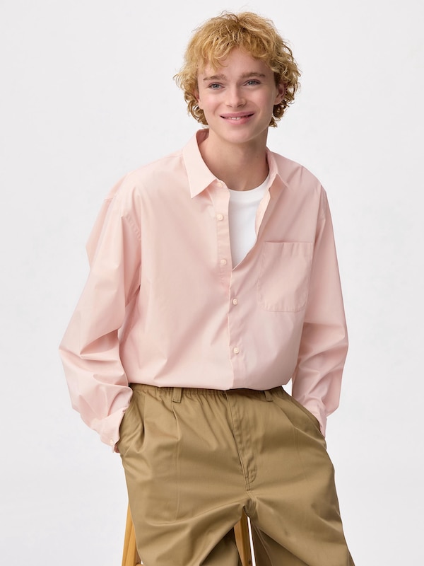 イージーケアブロードシャツ