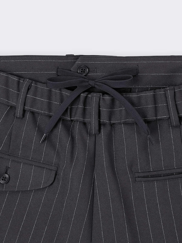 ツータックバギースラックス(ストライプ)(セットアップ可能)